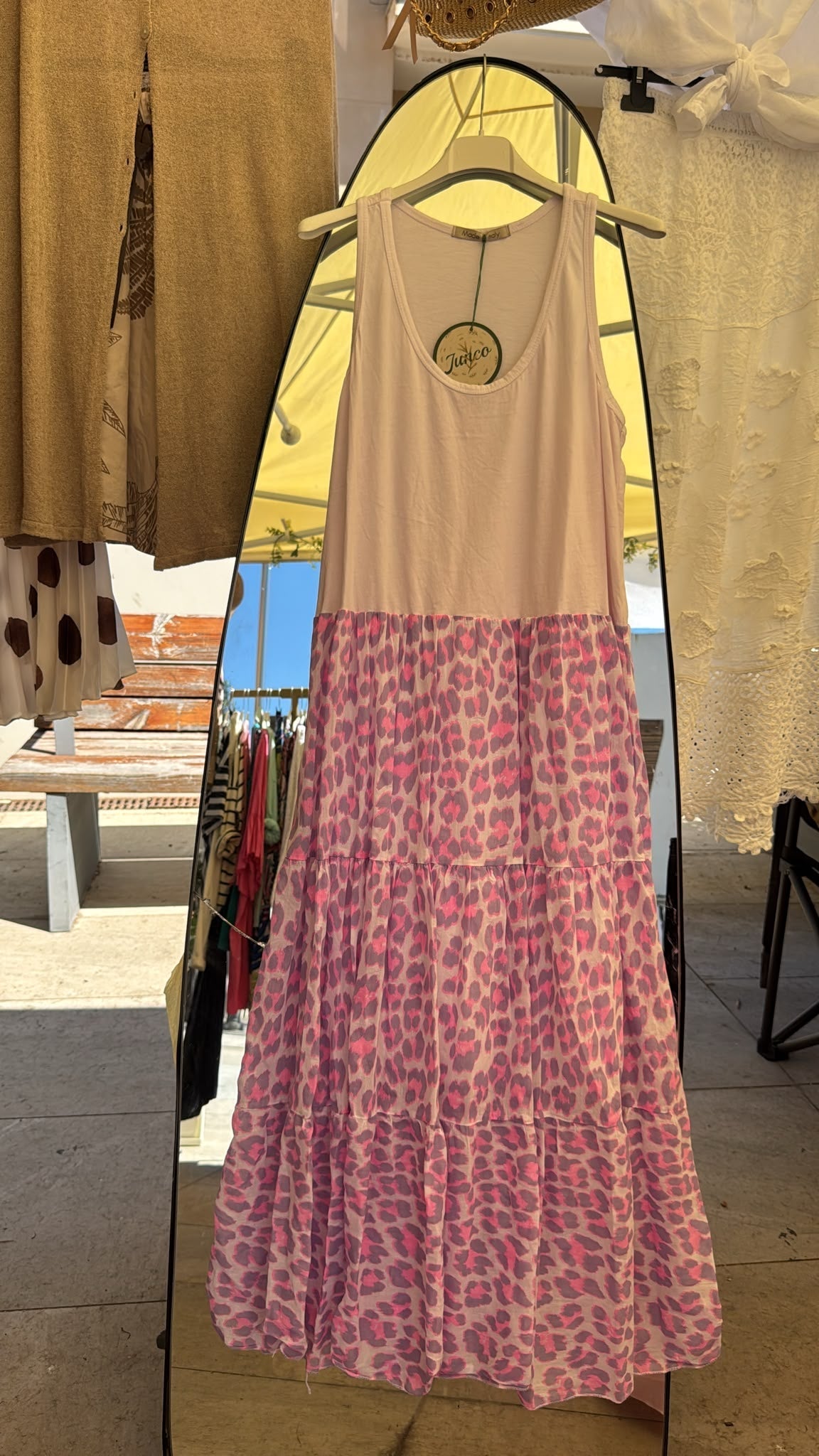 Vestido animal print