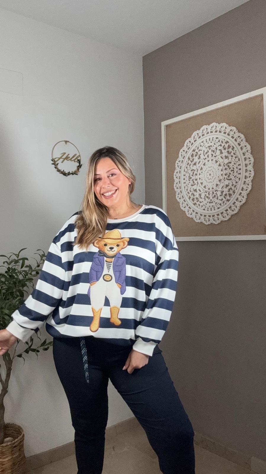 Sudadera Oso Capa de Aire (2 colores)