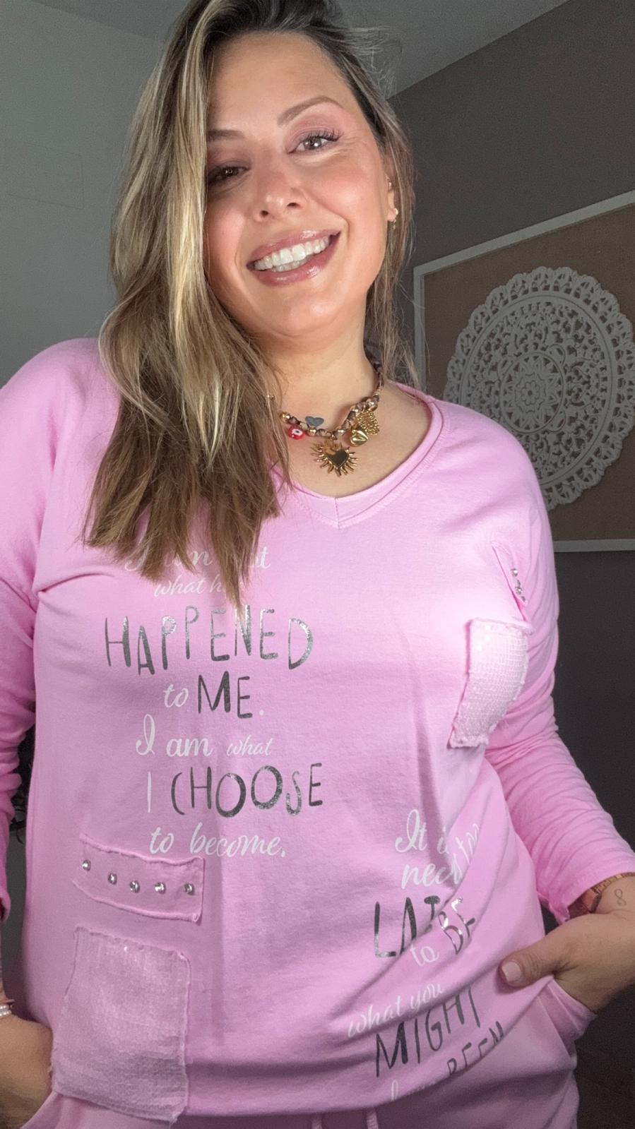 Camiseta Manga Larga Happened to Me (6 colores)