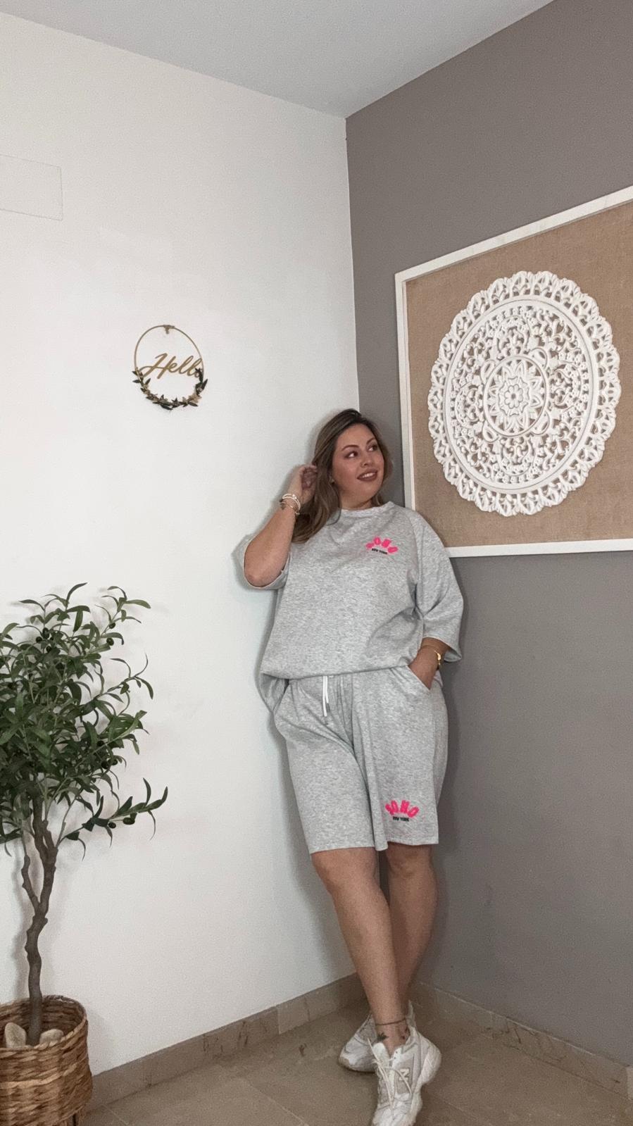 Conjunto Boho Soho New York Gris