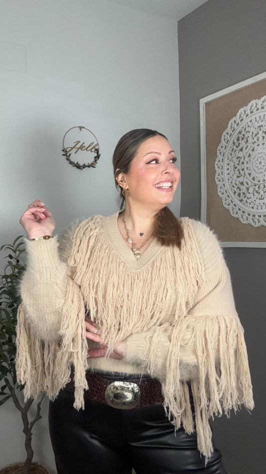 ✨ Jersey Flecos Beige
