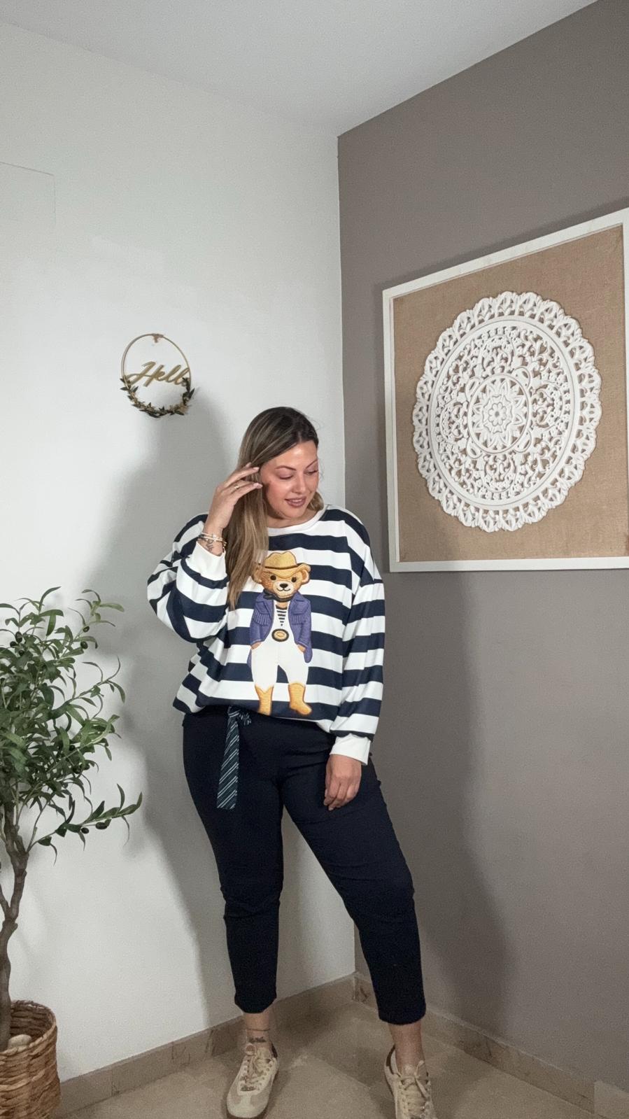 Sudadera Oso Capa de Aire (2 colores)
