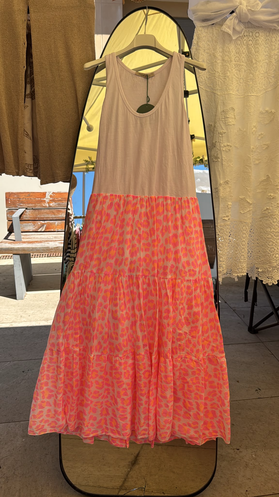 Vestido animal print