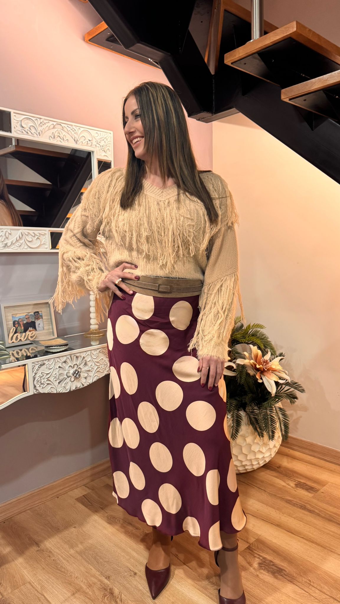 ✨ Jersey Flecos Beige