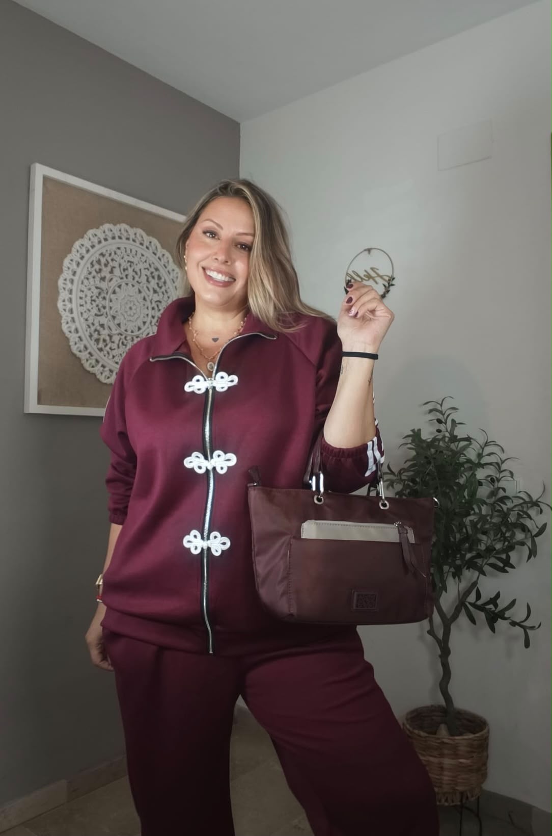 Bolso waterprof de doble asa con bolsillo exterior
